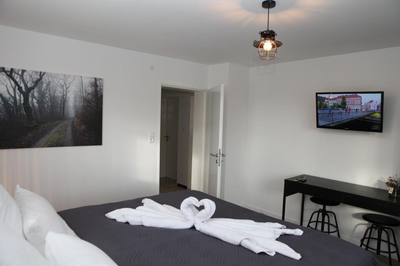Gaestehaus Zum Rhein Rheinhausen Exteriér fotografie
